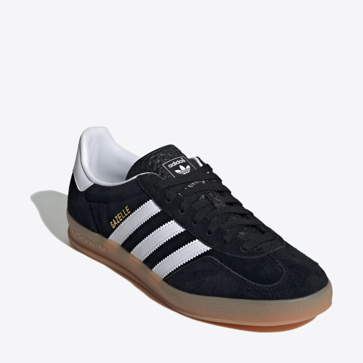 Adidas black shops gum sole