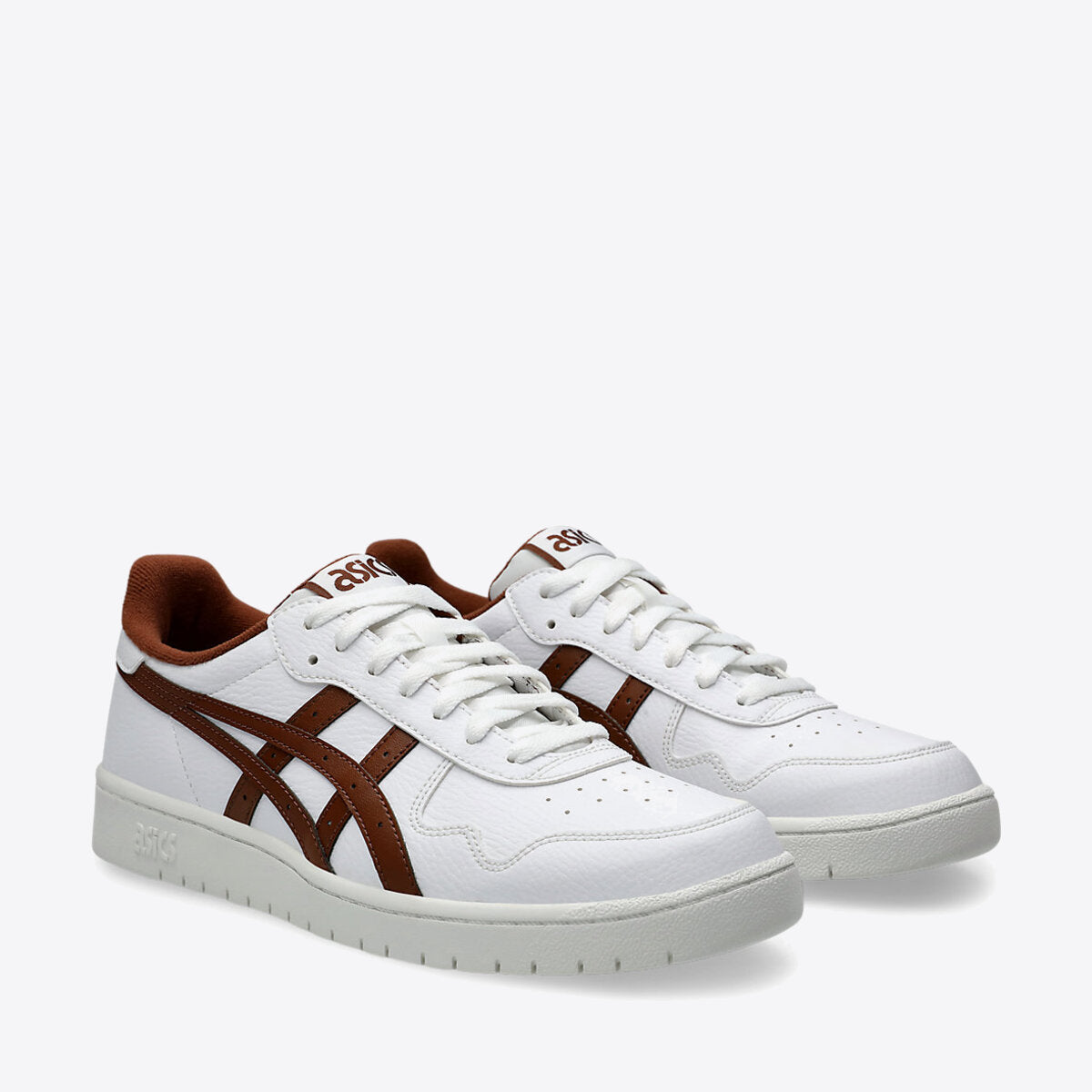 ASICS Japan S White/Reddish Brown