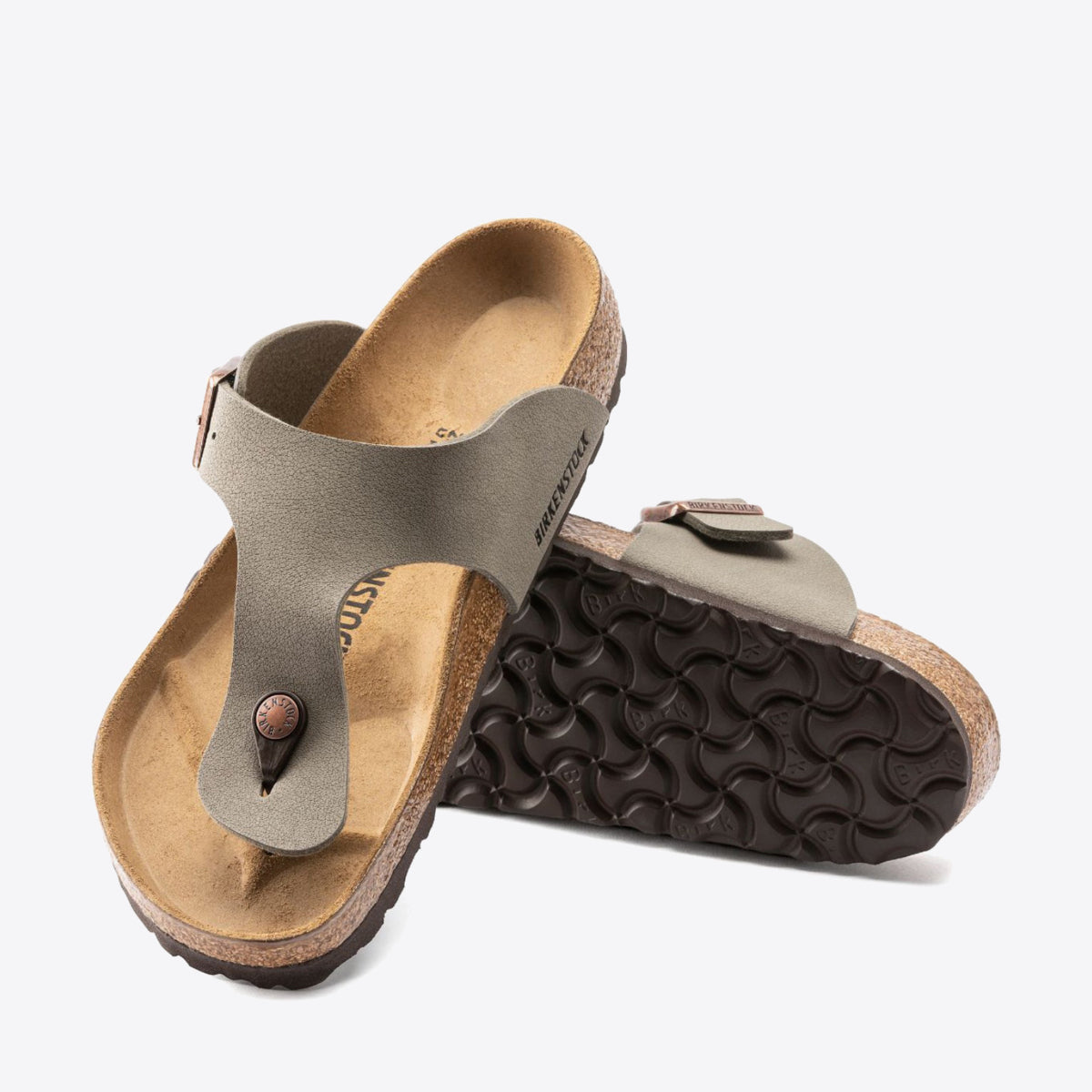 BIRKENSTOCK Ramses Birkibuc Stone