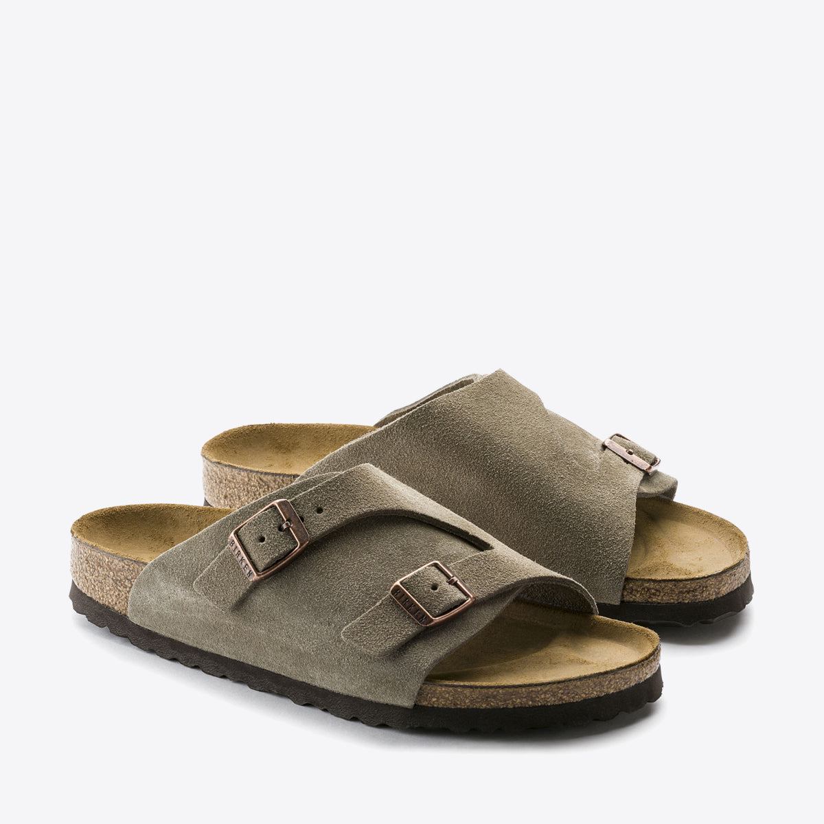 725 BIRKENSTOCK Zurich Suede 35 22.5cm 安心と信頼 - 靴