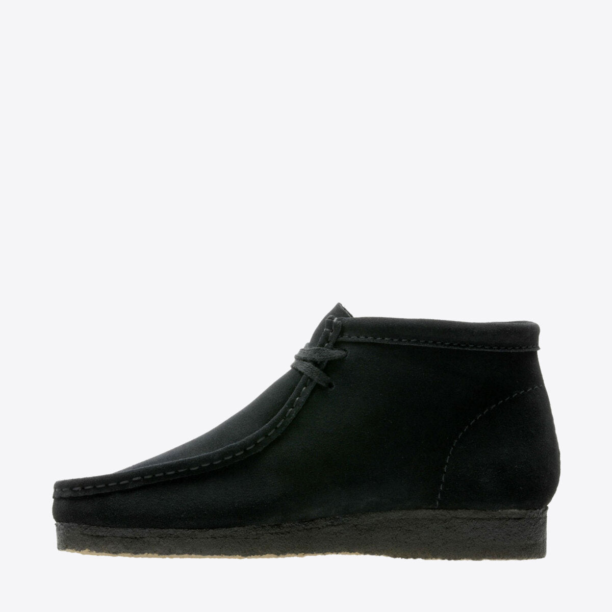 CLARKS Wallabee Boot Suede Black