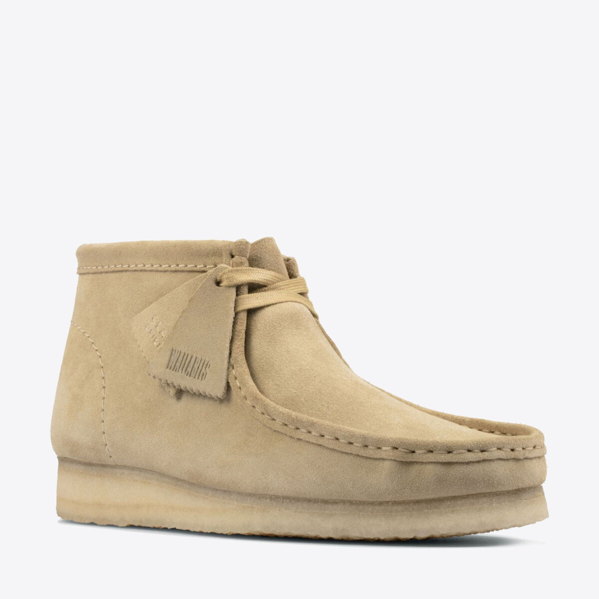 CLARKS Wallabee Boot Suede Maple