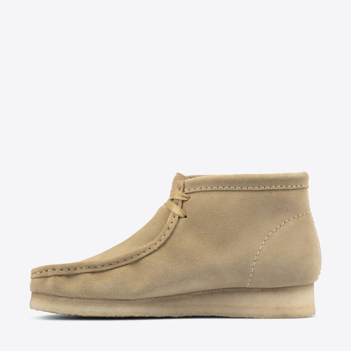 CLARKS Wallabee Boot Suede Maple