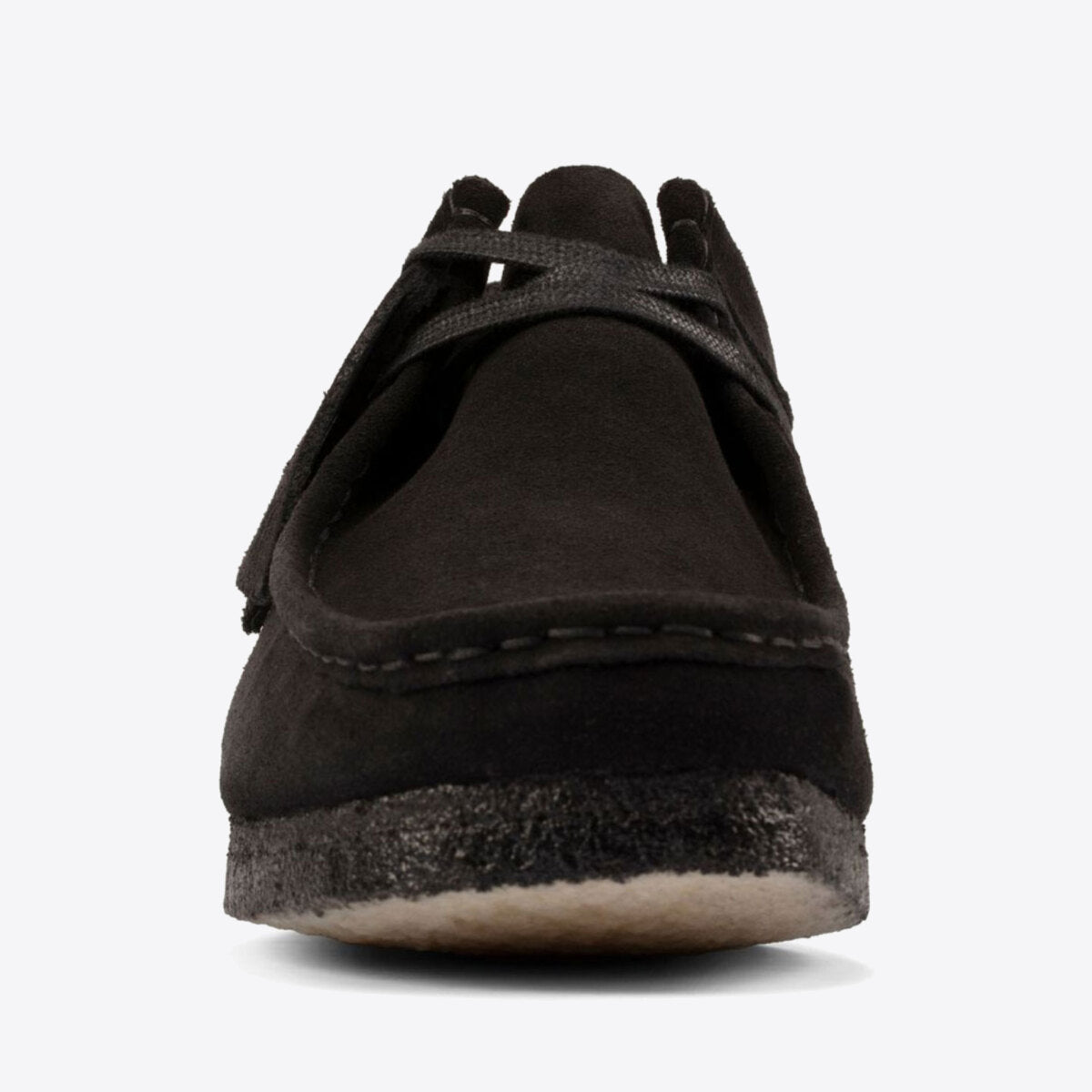 CLARKS Wallabee Shoe Suede W Black