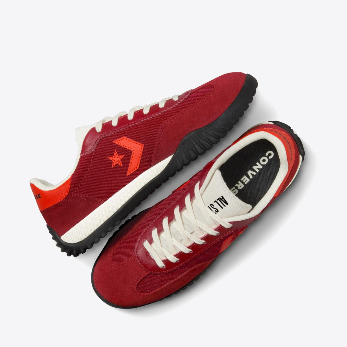 CONVERSE Run Star Trainer Low Park Red/Vermillion Red/Egret