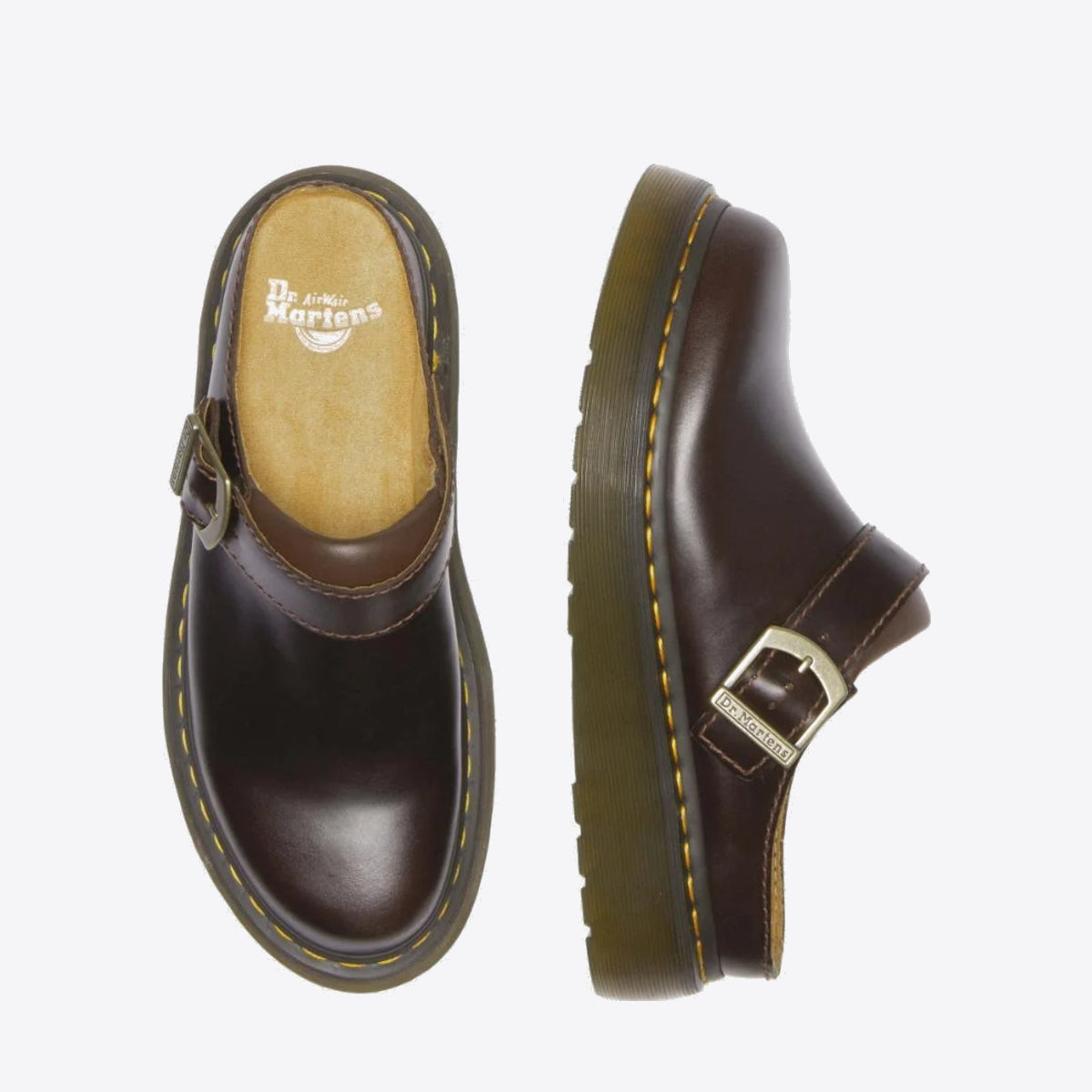 DR MARTENS Laketen Atlas Mule Charro