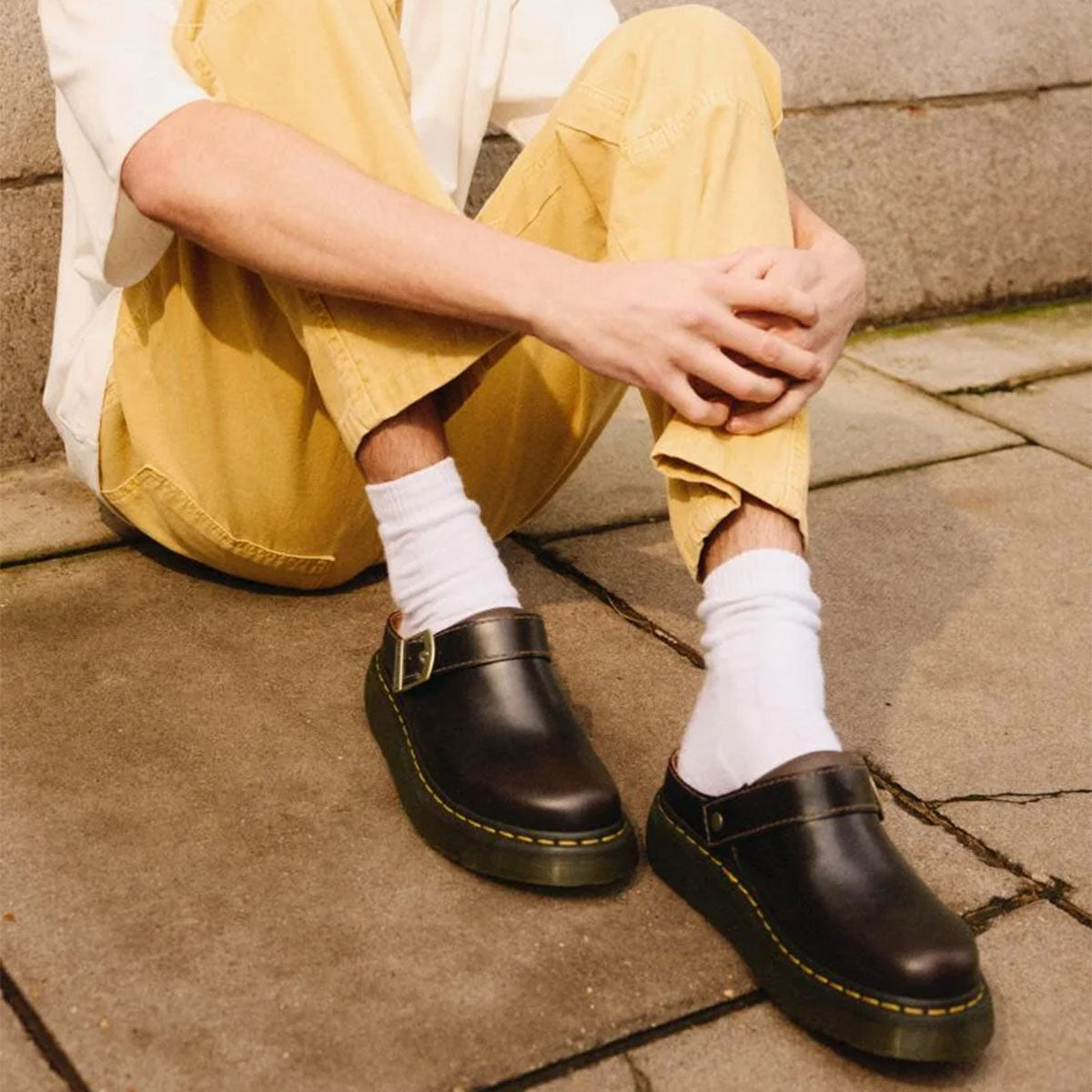 DR MARTENS Laketen Atlas Mule Charro