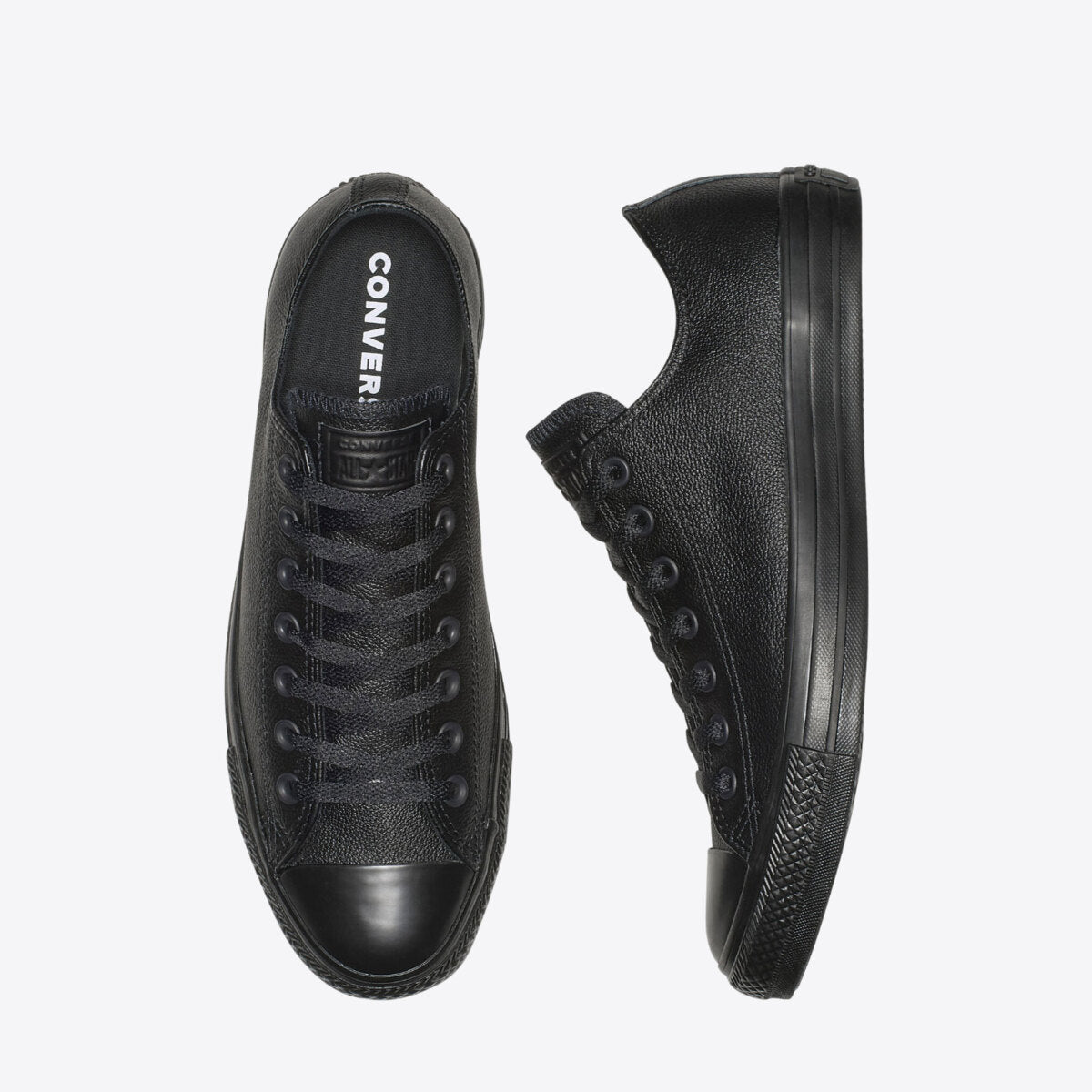 Black mono hotsell converse low