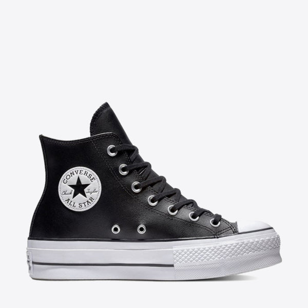 Black leather hot sale converse nz