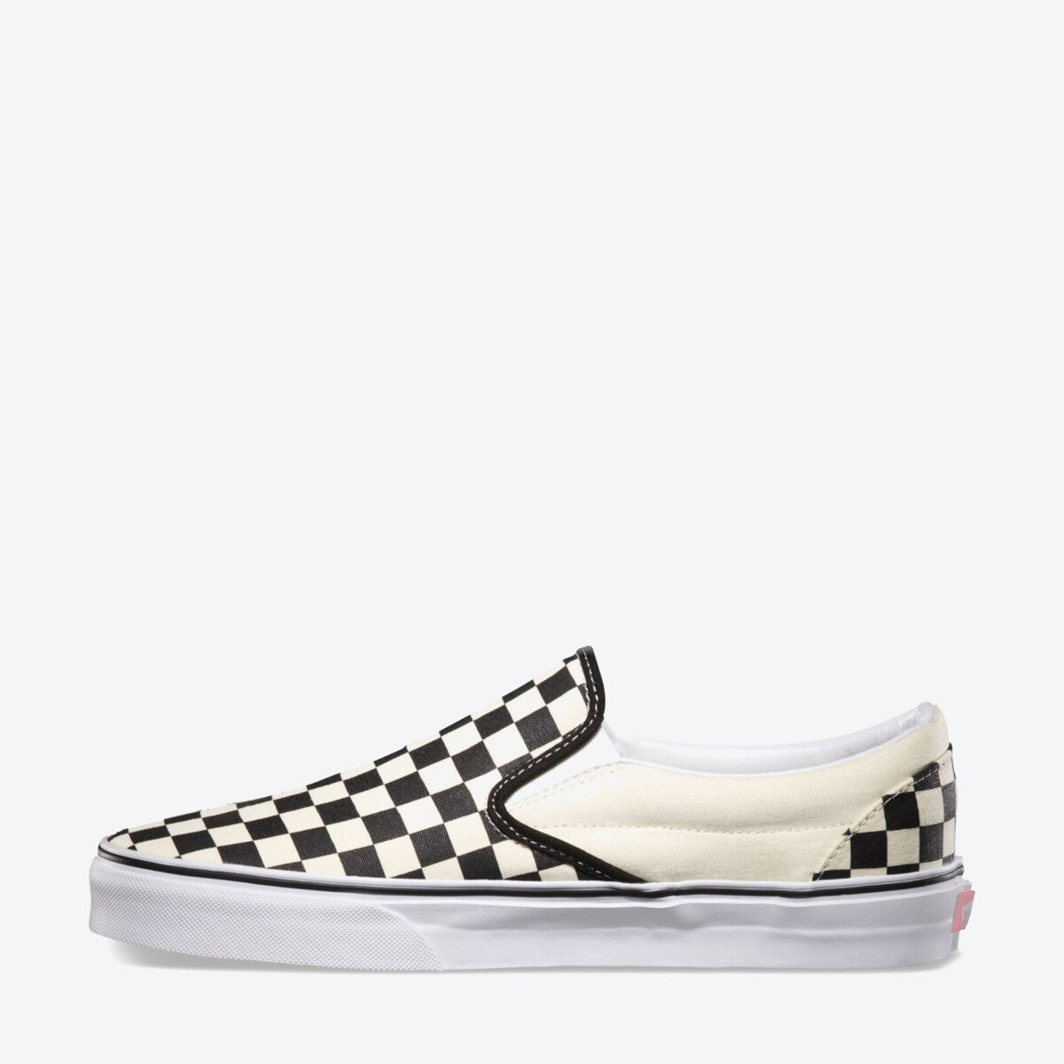  Checkerboard Classic Slip-On Black-Off White Check